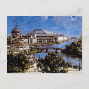 Chicago Columbian Exhibition Vykort