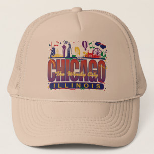 Chicago Confetti Keps