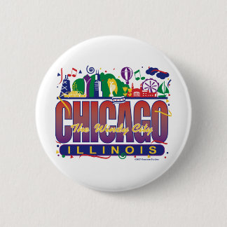 Chicago-Confetti Knapp