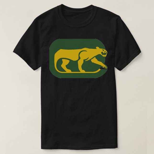 Chicago Cougars Junior Hockey Sticker T Shirt (Design framsida)