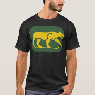 Chicago Cougars Junior Hockey Sticker T Shirt