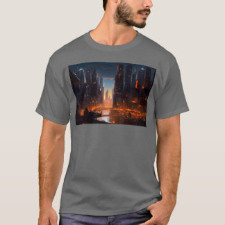 Chicago Cyber Punk present T Shirt