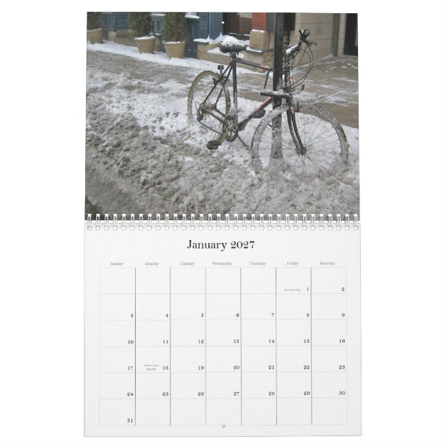 Chicago cyklar 2011 kalender (Jan 2027)