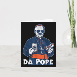 Chicago Da Pope Funny Humor katolik Kort