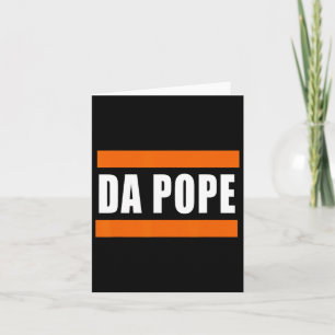 Chicago Da Pope Funny Humor Kort