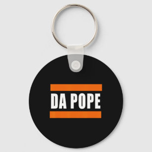 Chicago Da Pope Funny Humor Nyckelring