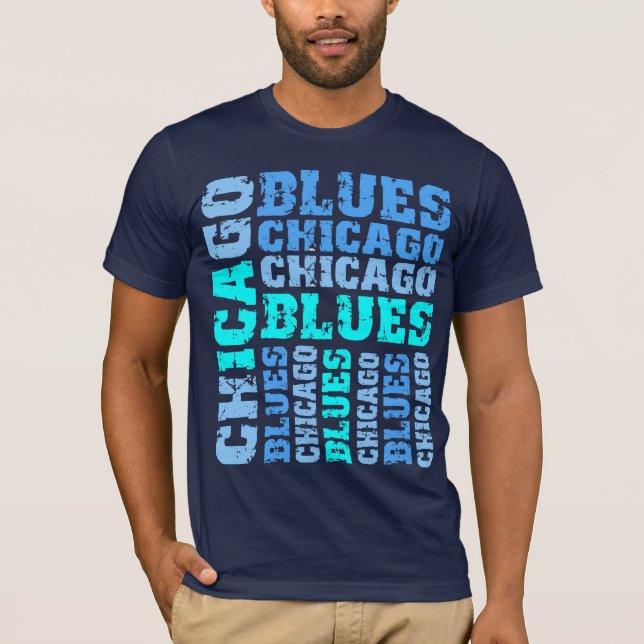 CHICAGO DEPPIGHET T SHIRT (Framsida)