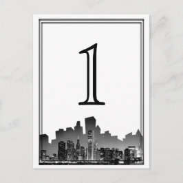 Chicago Destination Wedding Bordsnummer
