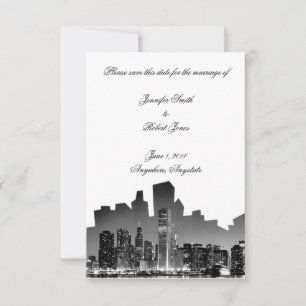 Chicago Destination Wedding Spara datum Datumet