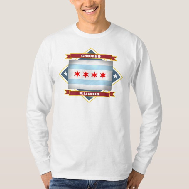 Chicago Diamond T-shirt (Framsida)
