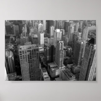 Chicago Downtown Poster