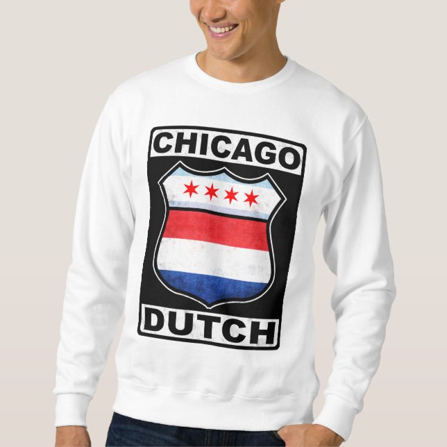 Chicago Dutch American Shield Sweatshirt (Framsida)