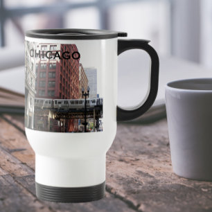Chicago Elevated Loop Tåg Resemugg