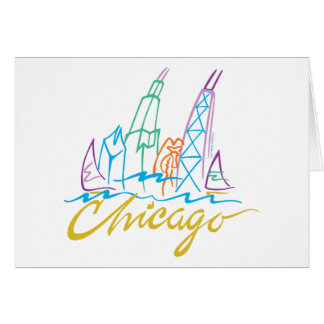 CHICAGO-EMB HÄLSNINGSKORT