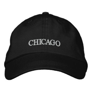 Chicago EmbroiTED Hat Broderad Keps