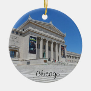 Chicago fältmuseum julgransprydnad keramik