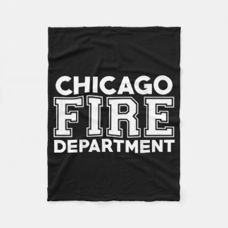 Chicago Fire Rädding Department Firefighter Fleecefilt