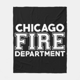 Chicago Fire Rädding Department Firefighter Fleecefilt