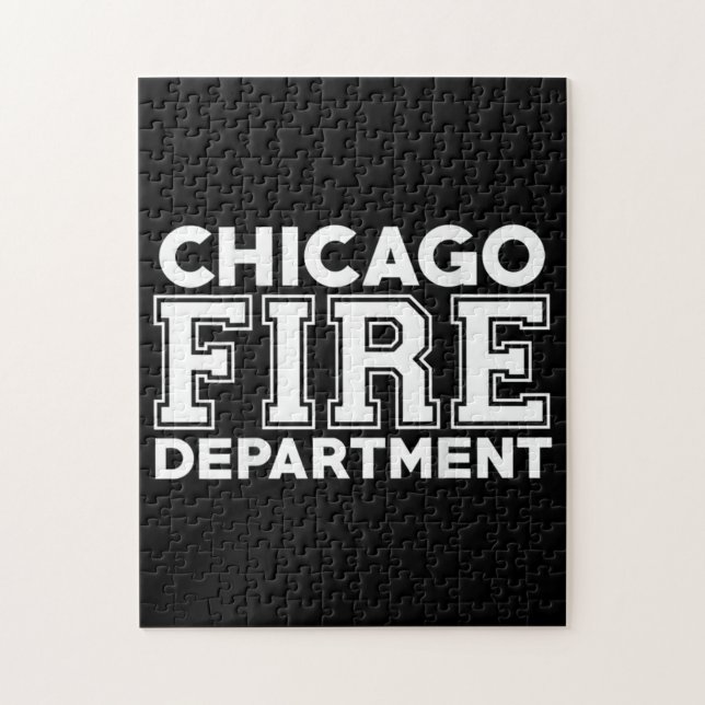 Chicago Fire Rädding Department Firefighter Pussel (Vertikal)