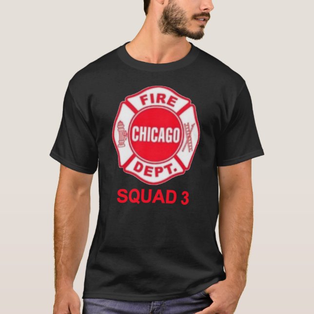 Chicago Fire Squad 3 Classic T-Shirt (Framsida)