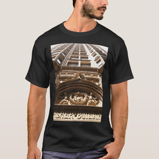 Chicago Fisher Building #3 T Shirt (Framsida)