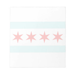 Chicago Flagga Anteckningsblock