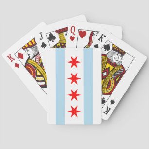 Chicago Flagga Bicycle®-spelkort Spelkort