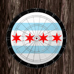 Chicago Flagga Dartboard & Illinois/USA-spelkort Darttavla<br><div class="desc">Dartboard: Illinois & City flagga darts,  Family roligt-spel - kärlek mitt land,  sommarspel,  helgdag,  fars dag,  födelsedagsfest,  College studenter/sportfantaster</div>