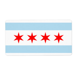 Chicago Flagga Fraktsedel