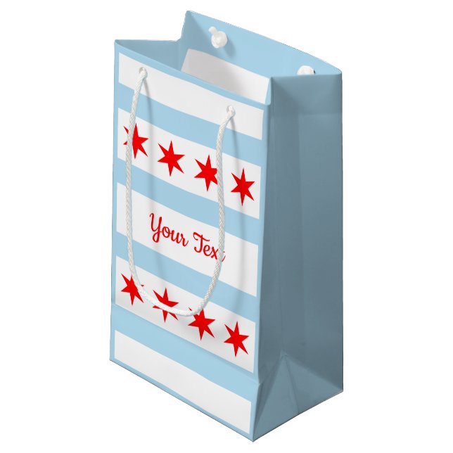 Chicago flagga Gift Bag (Framsidan Vinklad)