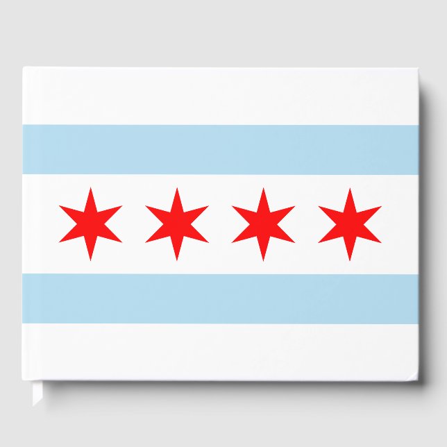 Chicago Flagga Guest Bok (Framsida)