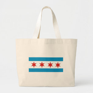 chicago flagga jumbo tygkasse