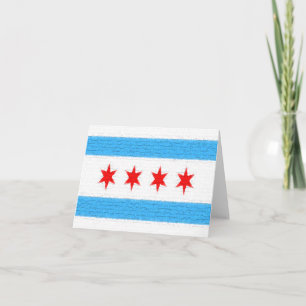 Chicago Flagga Kort