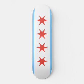 Chicago Flagga Skate Board