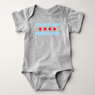 Chicago flagga tee