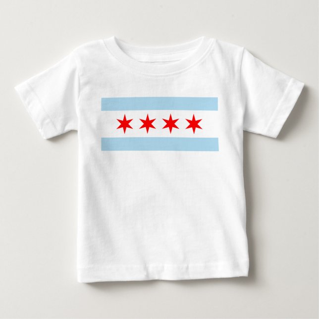 Chicago Flagga Tröja (Framsida)