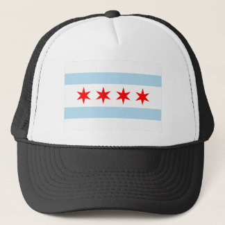 Chicago flagga truckerkeps