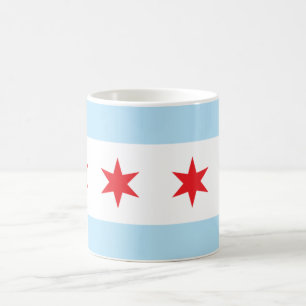 Chicago flaggamugg kaffemugg
