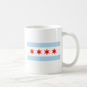 Chicago flaggamugg kaffemugg