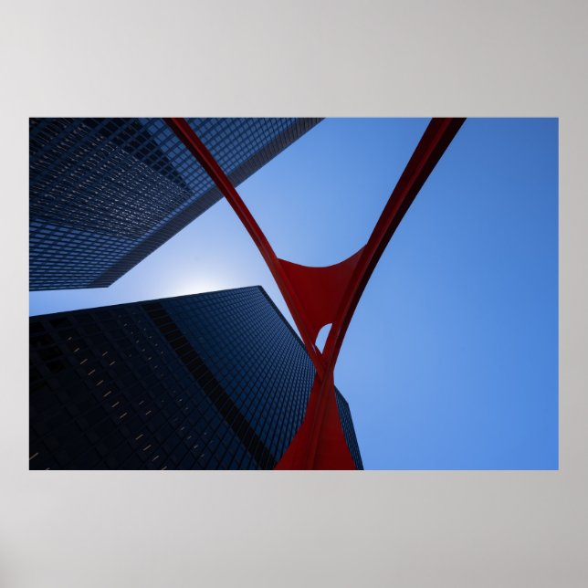 Chicago Flamingo Poster (Framsidan)