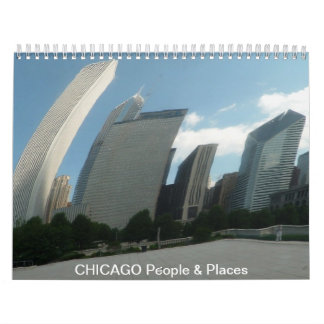 CHICAGO folk & ställen Kalender