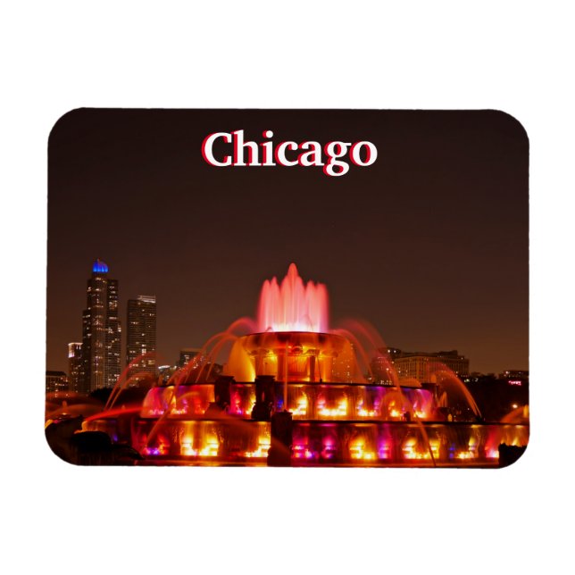 Chicago Fontän Magnet (Horisontell)