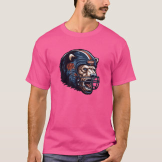 Chicago Football Helmet T Shirt