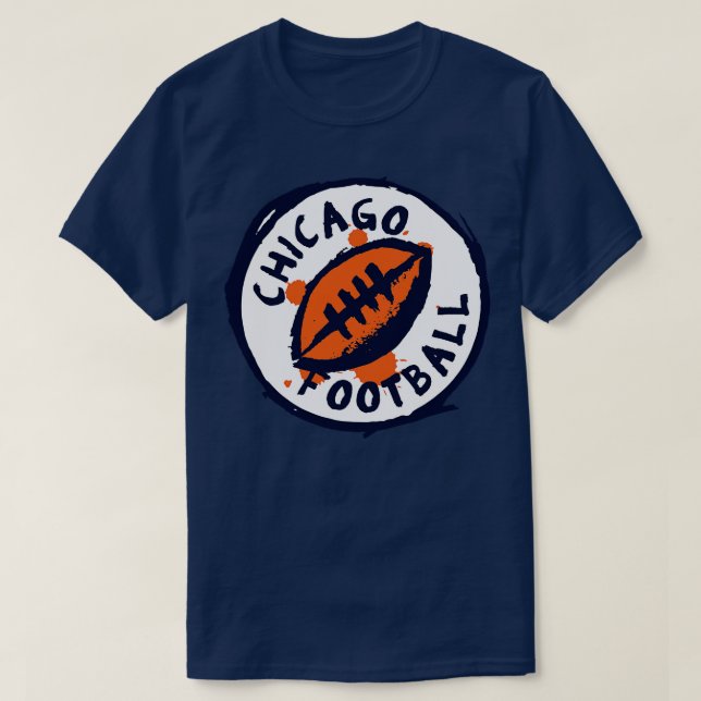 Chicago Football T Shirt (Design framsida)