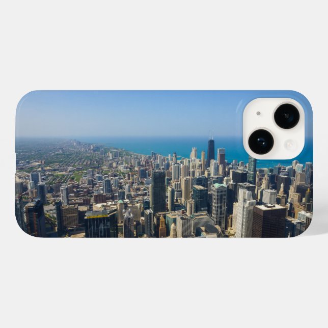 Chicago från Above Fodral-Mate iphone case (Baksida (horisontell))