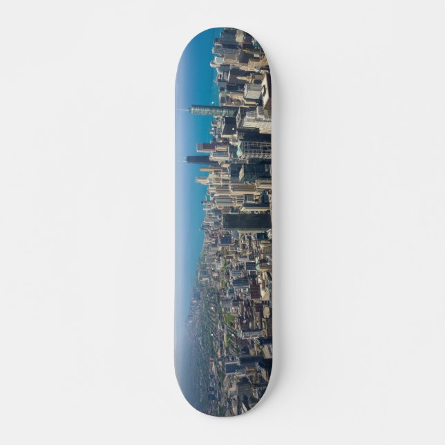 Chicago från Above Mini Skateboard Bräda 18,7 Cm (Framsida)