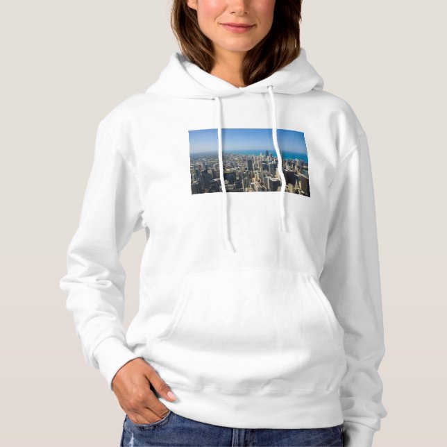 Chicago från ovan t-shirt (Framsida)