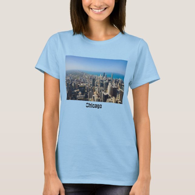 Chicago from Above T-Shirt (Framsida)