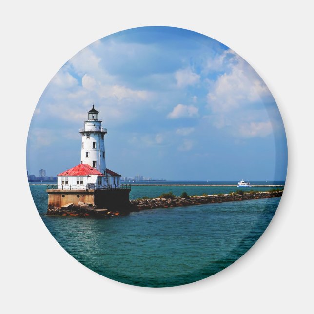 Chicago fyr magnet (Framsidan)