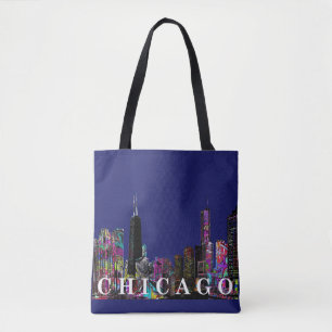 Chicago graffiti tygkasse